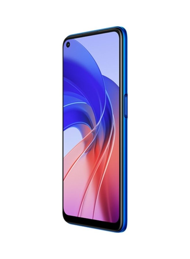OPPO - A55 Dual SIM Rainbow Blue 4GB RAM 64GB 4G - Middle East Version - Image 1