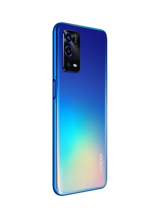 OPPO - A55 Dual SIM Rainbow Blue 4GB RAM 64GB 4G - Middle East Version - Image 1