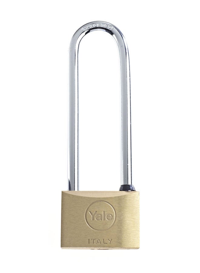 Yale Y1130060080X Y113 Series Long Arch Padlock Gold 60mm  - Image 1