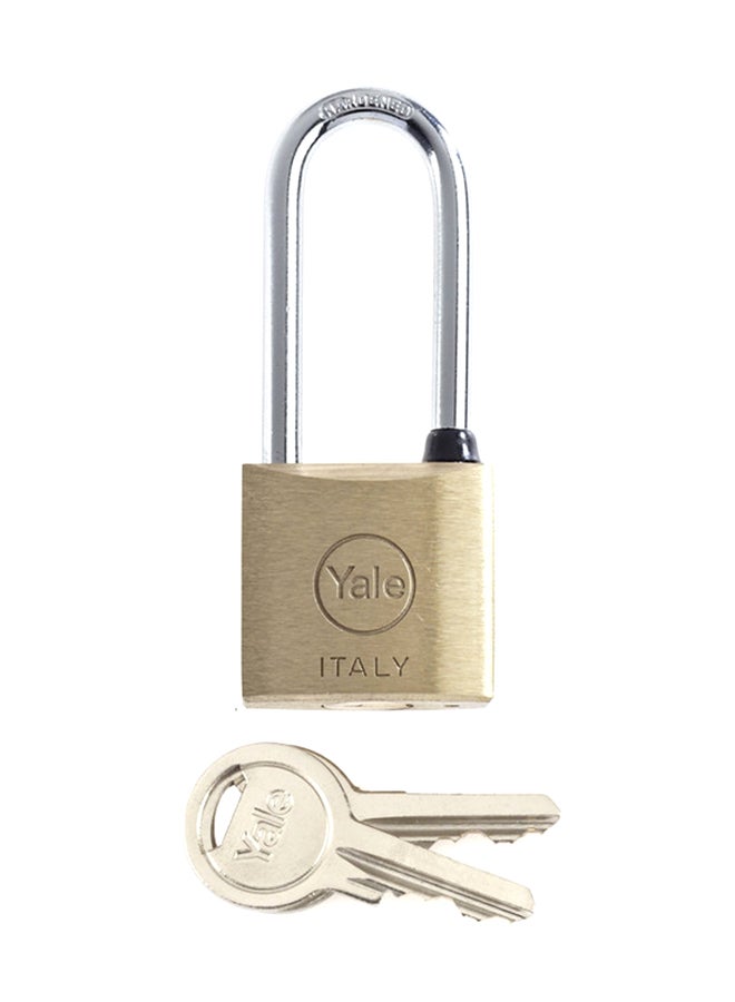 Solid Body Padlock Gold 30mm - v1643107266/N52467255A_1