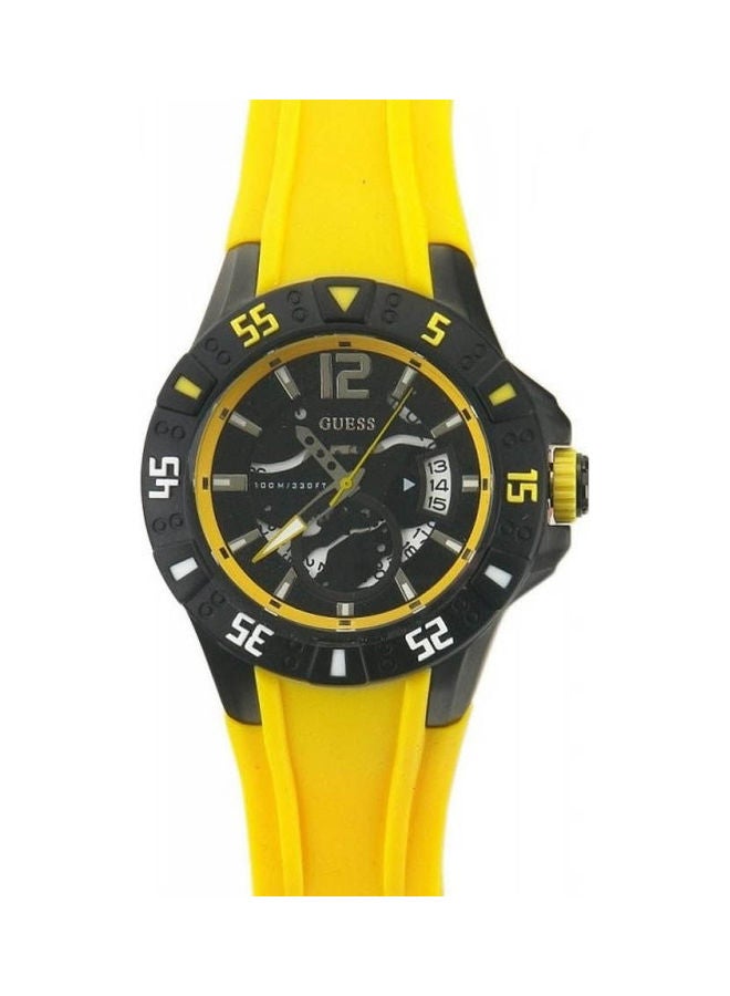 GUESS Men's Silicone Analog Watch 0034G7 - Image 1