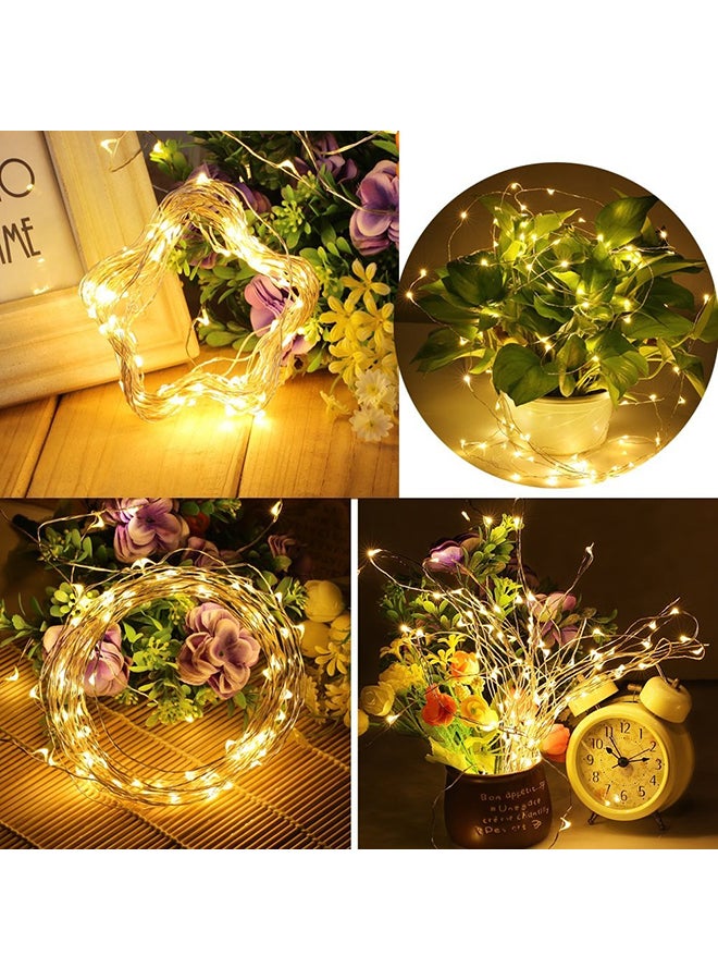 USB Plug-in Copper String Light Gold 2meter