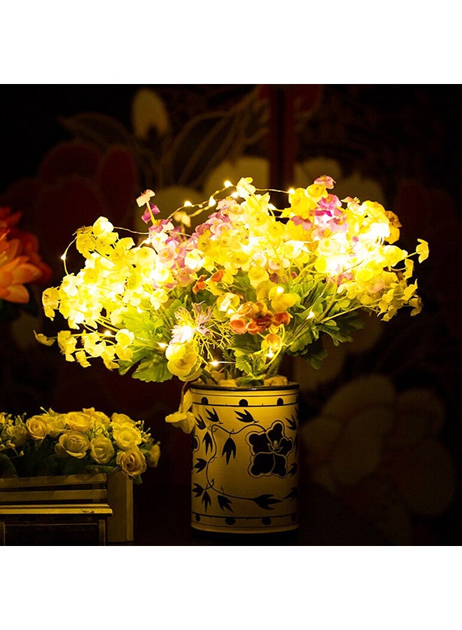 USB Plug-in Copper String Light Gold 2meter
