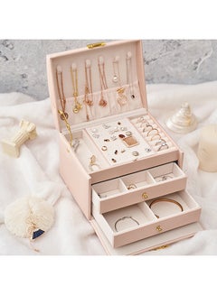 Sharpdo Three-Layer Drawer Type Jewelry Storage Box  - Image 3