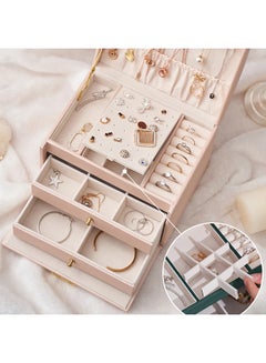 Sharpdo Three-Layer Drawer Type Jewelry Storage Box  - Image 4