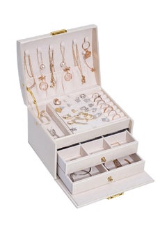 Sharpdo Three-Layer Drawer Type Jewelry Storage Box  - Image 1
