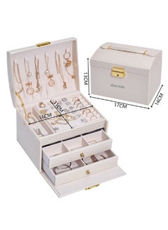 Sharpdo Three-Layer Drawer Type Jewelry Storage Box  - Image 4