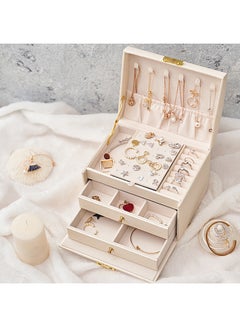 Sharpdo Three-Layer Drawer Type Jewelry Storage Box  - Image 5
