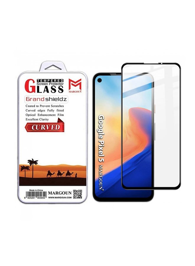 MARGOUN Grand Shieldz Screen Protector For Google Pixel 5 Black/Clear - Image 2