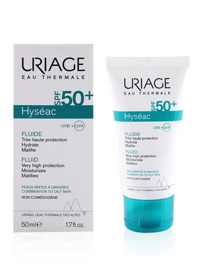 Hyseac Spf50+ Fluid White/Green 50ml - v1643114795/N50829752A_1