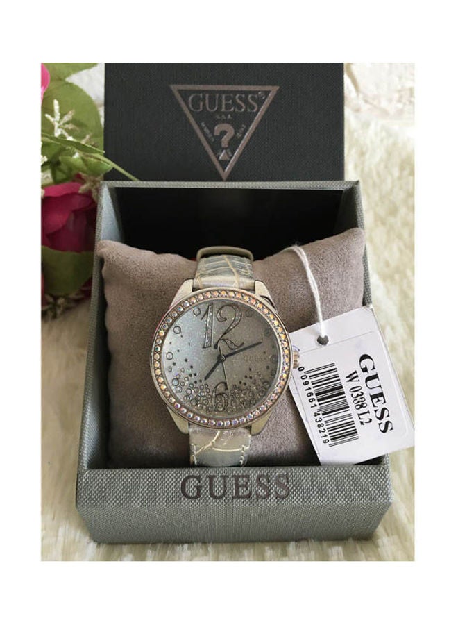 جس ساعة أنالوج من الفولاذ المقاوم للصدأ 0338L2