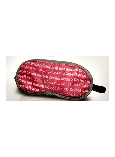 Double Side Eye Cover Shade Mask Sleeping Mask Color Side Red