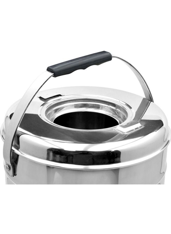 RAJ Stainless Steel Compact Tea Urns Silver/Black/Brown 30.5x27x38cm  - Image 3