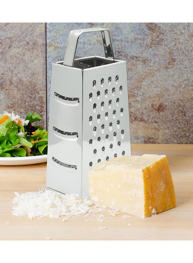 RAJ - 4-In-1 Grater Large Silver 21cm - Image 1