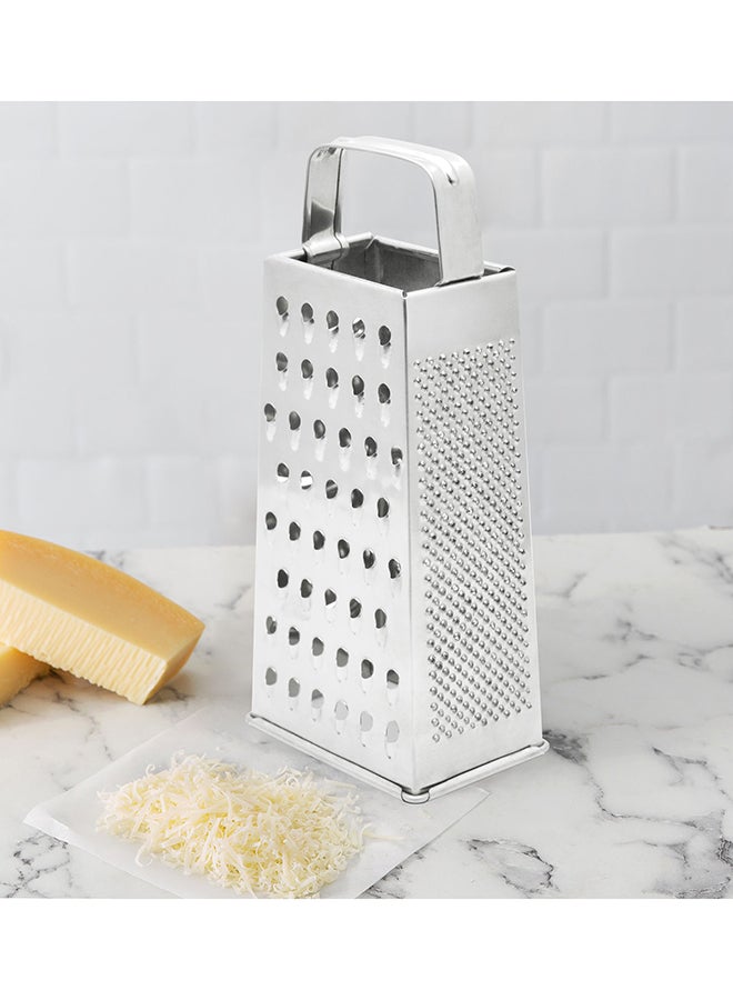 RAJ 4 Way Grater Small Silver 19cm  - Image 4