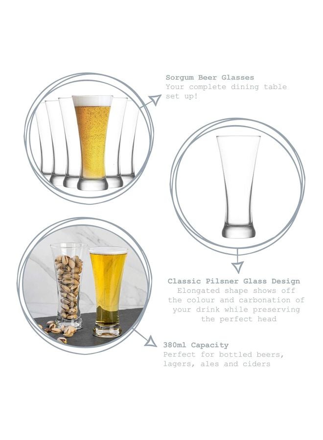 LAV 6-Piece Sorgun Glass Set Clear - Image 4