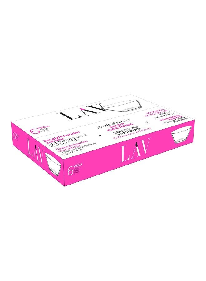 LAV Vega Bowl Clear 4.13x4.13x1.89inch  - Image 3