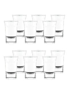 Ocean Pack Of 12 Uno Shot Glass Clear  - Image 2