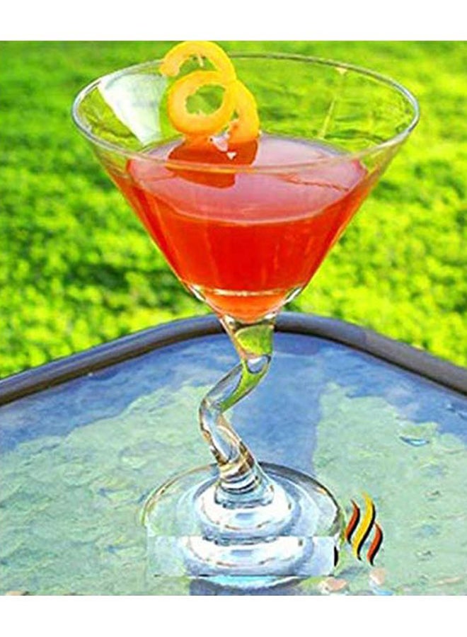 Ocean Pack Of 6 Salsa Cocktail Martini Glass Clear 210ml  - Image 4