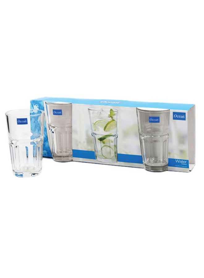 Ocean 3-Piece Centra Hi Ball Glass Set Clear 420ml - Image 4