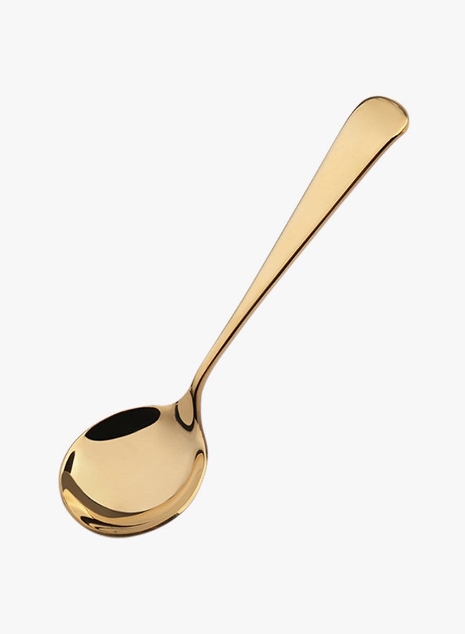 صن هوم - طقم ملاعق من الستانلس ستيل مكون من 4 قطع ذهبي - Image 1