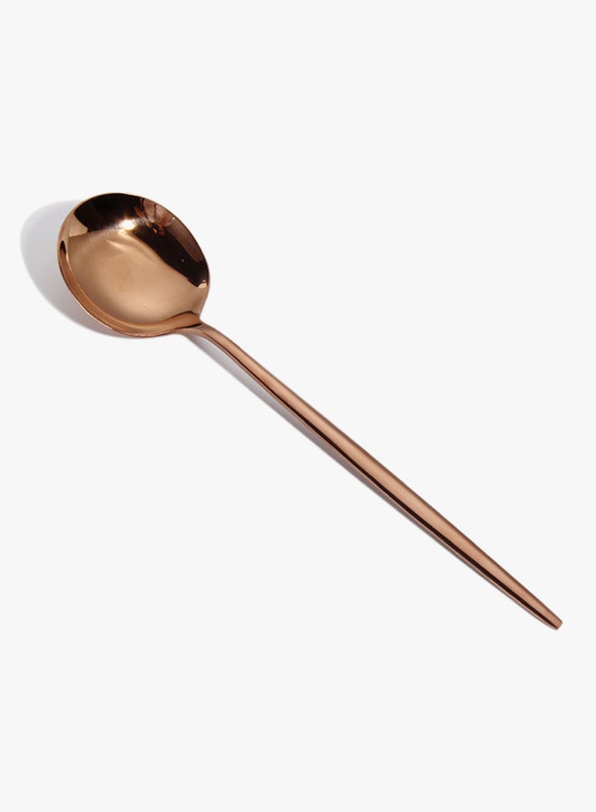 4-Piece Stainless Steel Cutlery Set Rose Gold