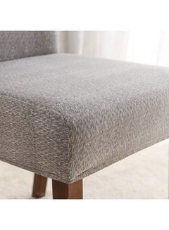 Sharpdo One-Piece Stretch Chair Cover Grey 38 x 38 x 45cm  - Image 4