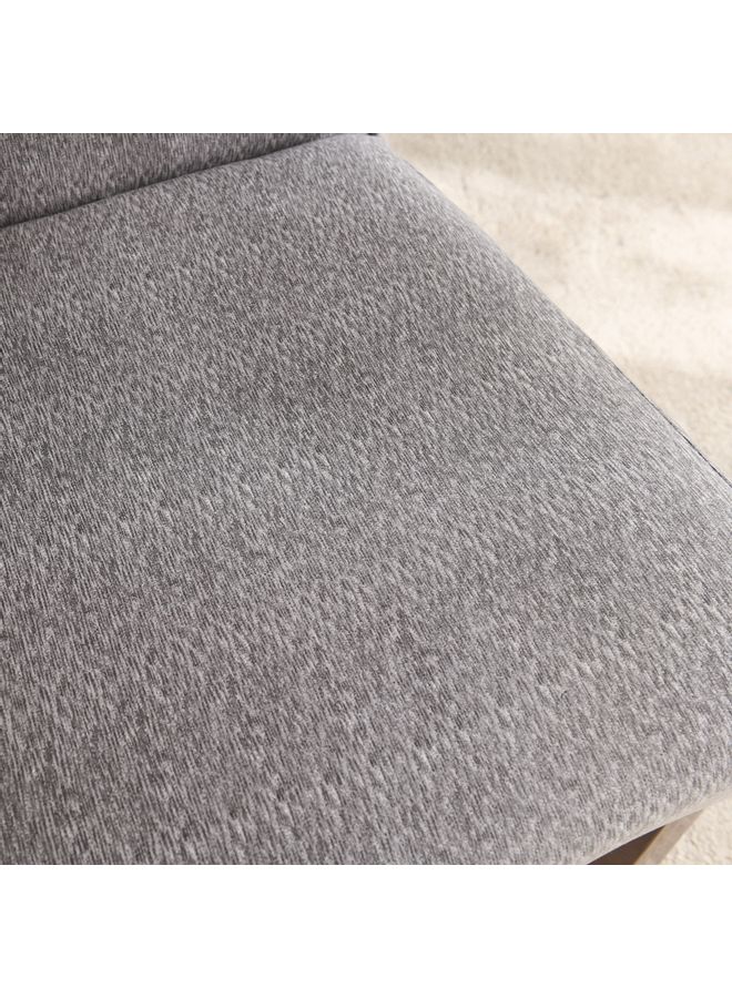 Sharpdo One-Piece Stretch Chair Cover Grey 38 x 38 x 45cm  - Image 5