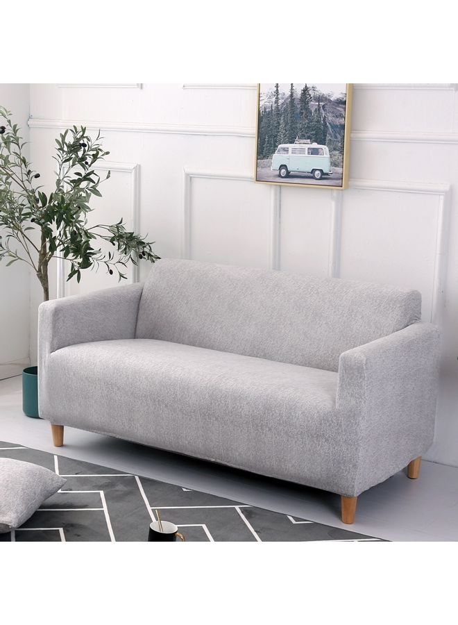 Sharpdo Stretch Sofa Cover Grey 36x30x7cm  - Image 1