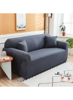 Sharpdo Stretch Sofa Cover Grey 36 x 30 x 7cm  - Image 3