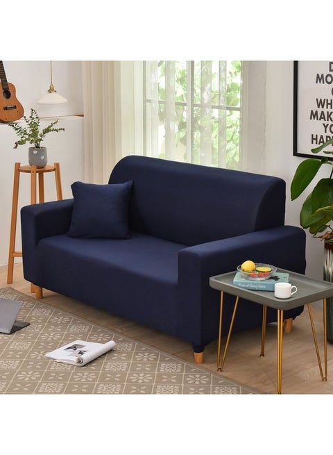 Stretch Sofa Cover Blue 36 x 30 x 7cm
