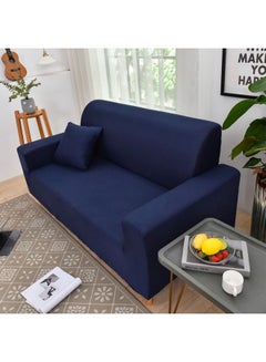 Sharpdo Stretch Sofa Cover Blue 36 x 30 x 7cm  - Image 4