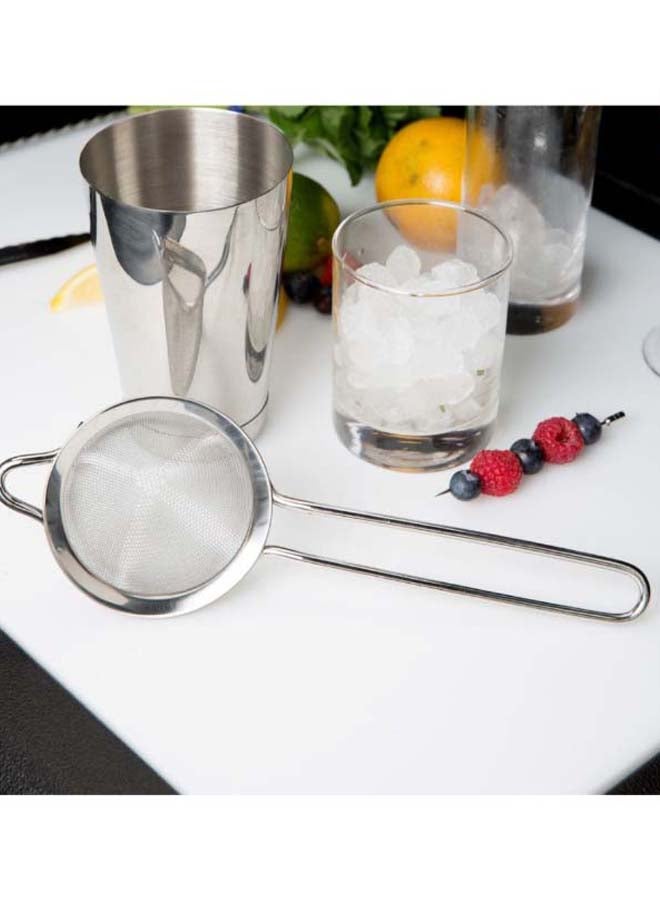 راج مصفاة مخروطية الشكل من الستانلس ستيل فضي 33x9.5x11.5سم - Image 1