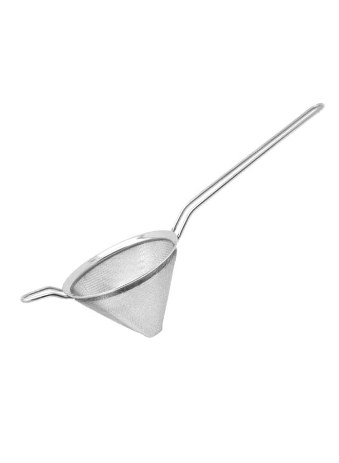 راج مصفاة مخروطية الشكل من الستانلس ستيل فضي 33x9.5x11.5سم - Image 5