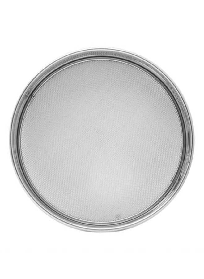 RAJ Stainless Steel Round Flour Strainer Silver 19cm  - Image 3