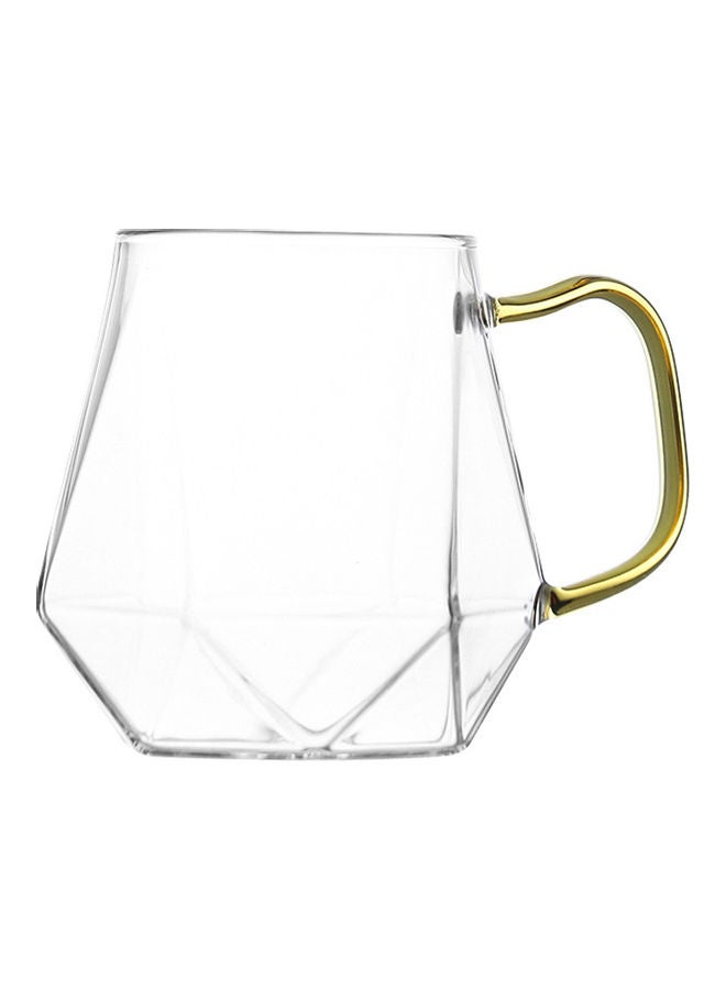 Shuer Diamond Shape Glass Water Cup Clear - Image 3