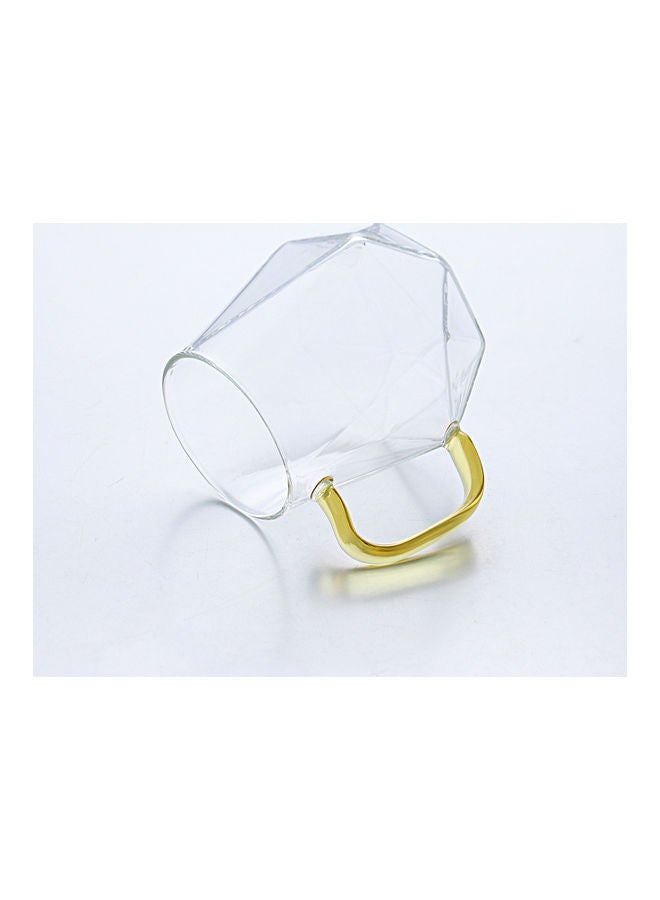 Shuer Diamond Shape Glass Water Cup Clear - Image 5