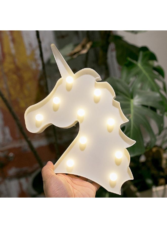 Sharpdo - Unicorn Pendant Neon LED White - Image 1