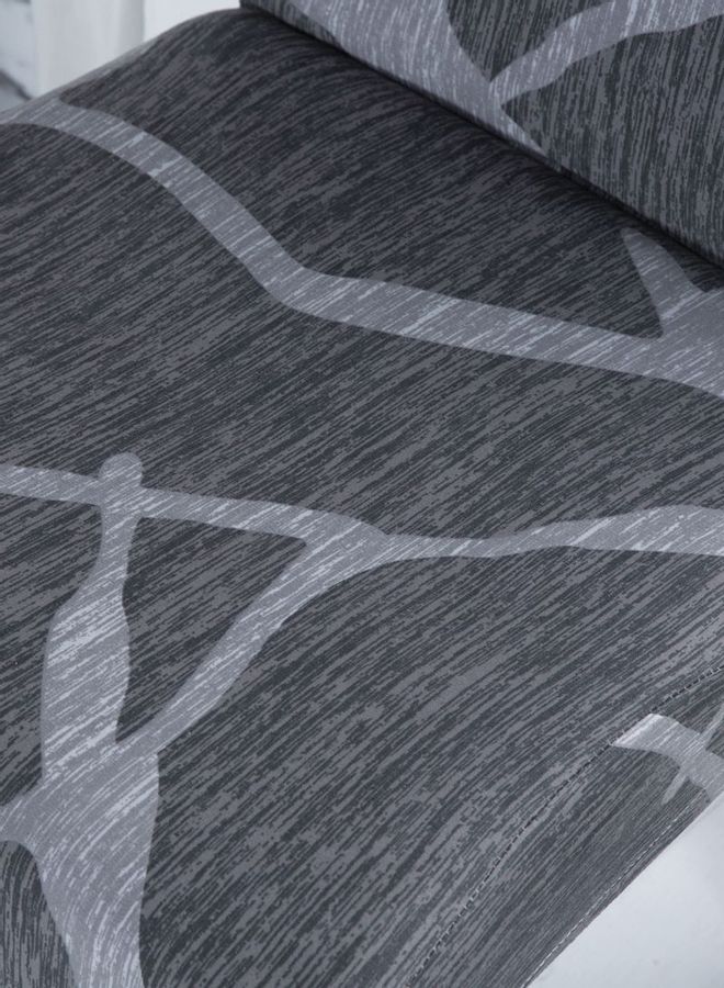 Sharpdo One-Piece Stretch Chair Cover Grey - Image 4