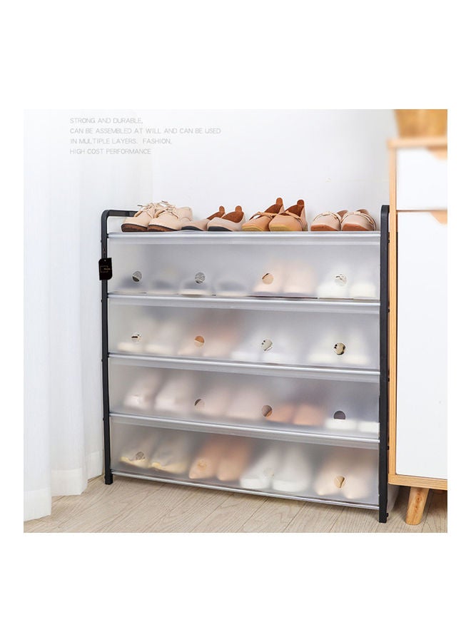 Sharpdo - Multi-layer Shoe Rack Black - Image 1