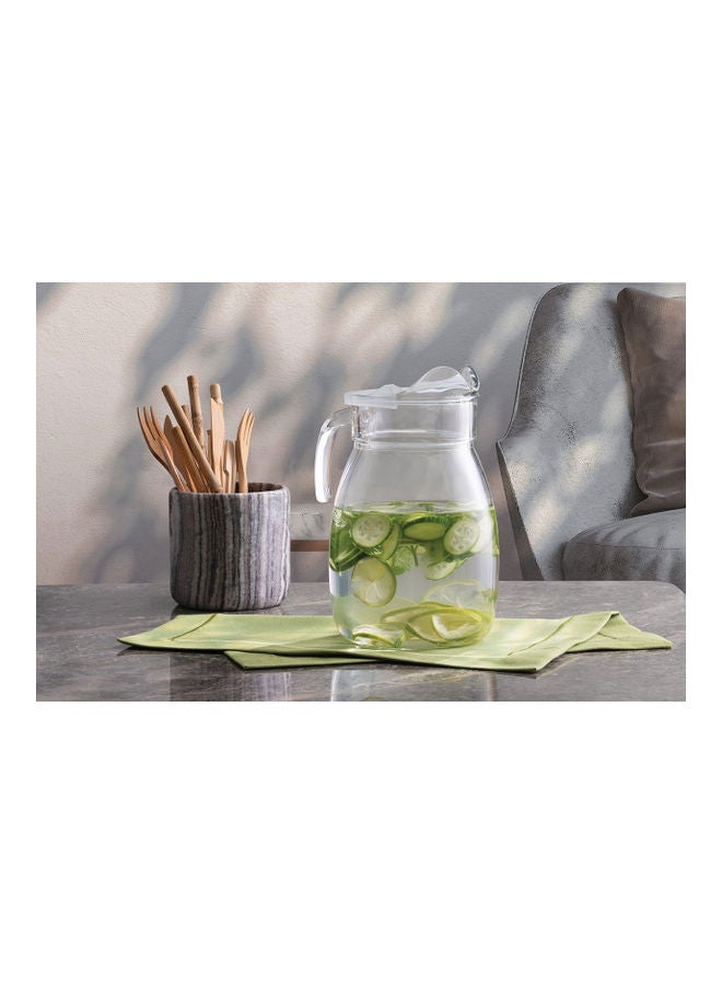 Pasabahce Niagara Jug With Plastic Cover Clear 2.5Liters  - Image 3