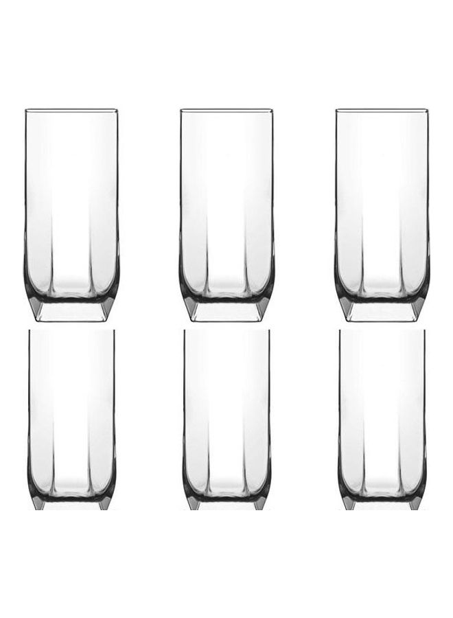 LAV 6-Piece Long Drink Glass Set Clear  - Image 3