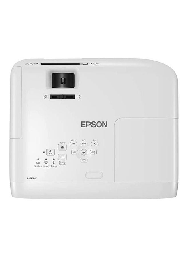 EPSON - Projector 3LCD 3400 Lumens  Portable XGA 10012022 White - Image 1