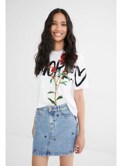 DESIGUAL Casual High-Rise Skirts Denim  - Image 1