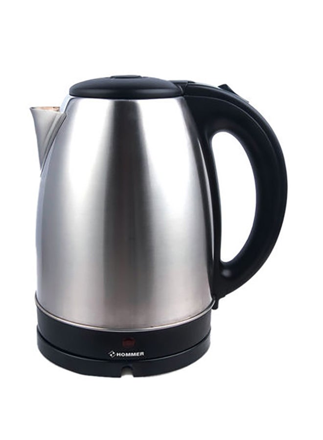HOMMER - Electric Stainless Steel Kettle 1.7 L 2200.0 W HSA222-11 Silver/Black - Image 1