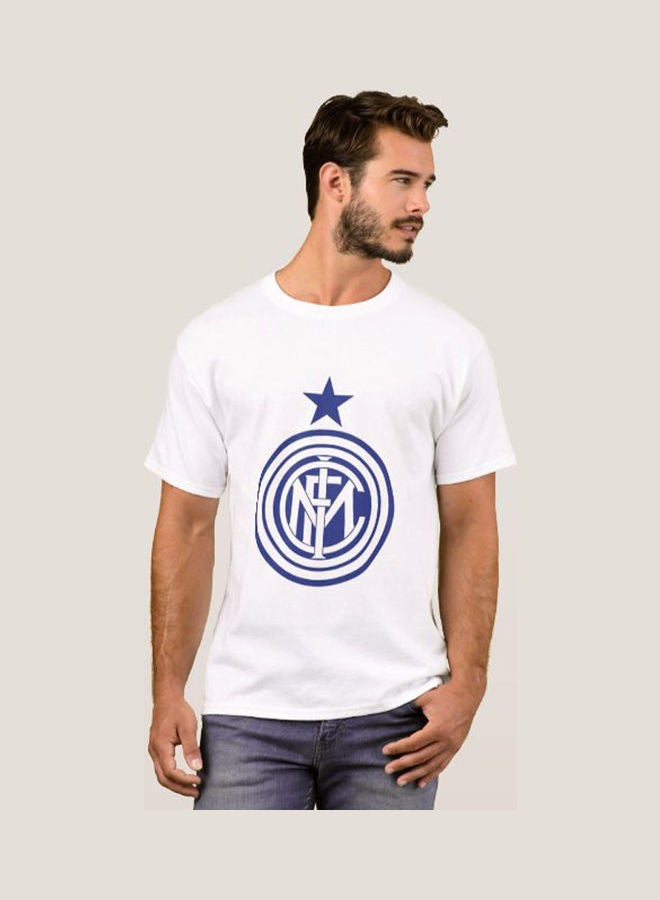 Football Team Inter Milan Design For Men White - Image 1