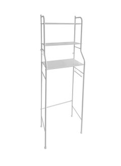 Toilet Storage Rack 3 Tier For Bathroom Steel Frame Premium Quality White L48 x D25 x H150 - v1643131594/N48593839A_2