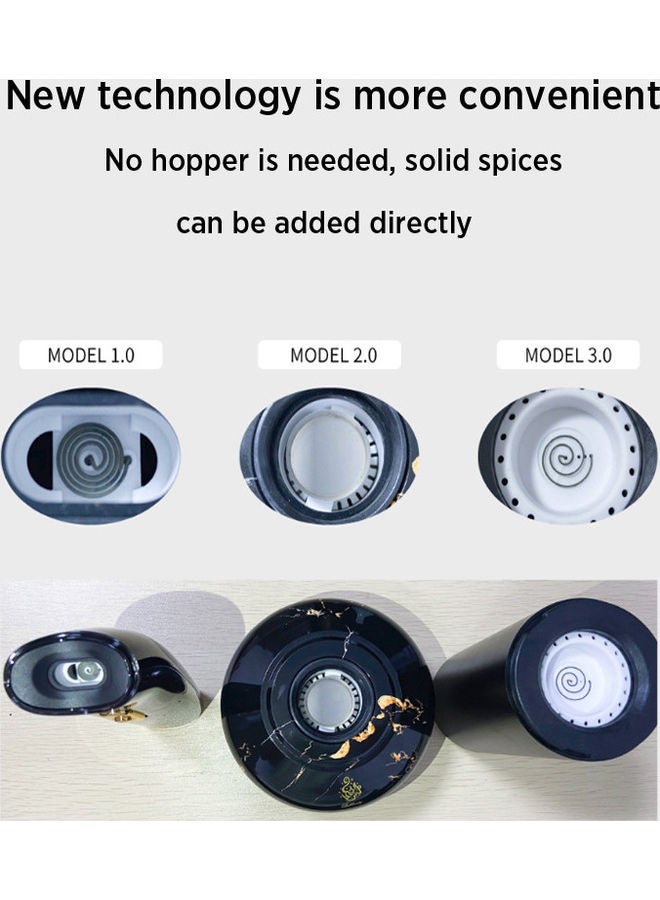Bosidin USB Rechargeable Incense Burner for Car and Home Black 14 x 6 x 6cm  - Image 2