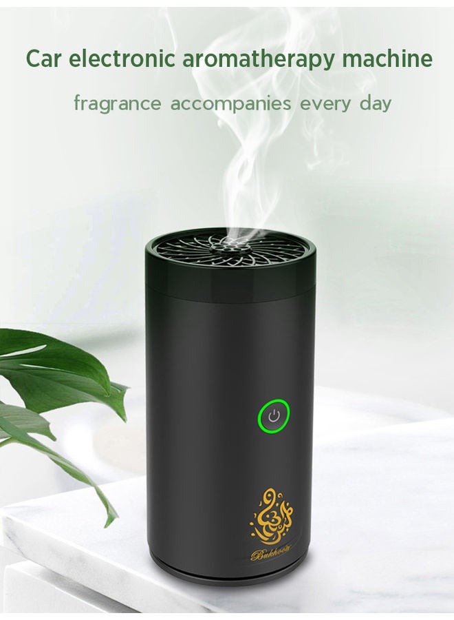 Bosidin USB Rechargeable Incense Burner for Car and Home Black 14 x 6 x 6cm  - Image 4