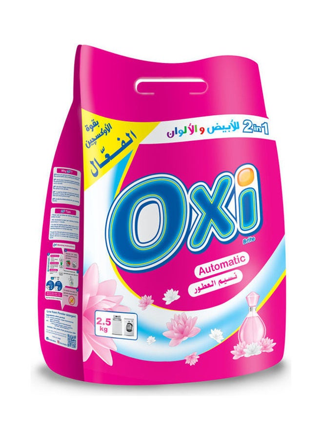 Oxi Powder Detergent Fine Fragrance Pink 2.5kg 